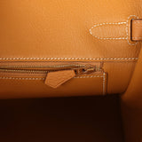 Pre-owned Hermes Birkin 35 Naturel Sable Togo Gold Hardware - Thumbnail View 9