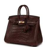 Hermes Birkin 25 Havane Matte Alligator Gold Hardware - Thumbnail View 5