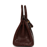 Hermes Birkin 25 Havane Matte Alligator Gold Hardware - Thumbnail View 3
