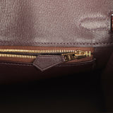 Hermes Birkin 25 Havane Matte Alligator Gold Hardware - Thumbnail View 9
