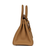Hermes Birkin 25 Biscuit Togo Gold Hardware - Thumbnail View 3