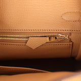 Hermes Birkin 25 Biscuit Togo Gold Hardware - Thumbnail View 9