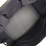 Hermes Birkin 35 Bleu Nuit Togo Gold Hardware - Thumbnail View 8