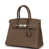 Hermes Birkin 30 Etoupe Togo Palladium Hardware - Thumbnail View 5