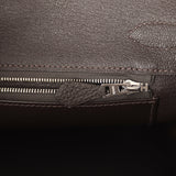 Hermes Birkin 30 Bai Brun Togo Palladium Hardware - Thumbnail View 9