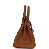 Hermes Birkin 25 Gold Togo Gold Hardware - Thumbnail View 3