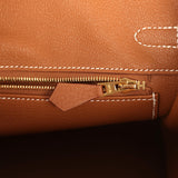 Hermes Birkin 25 Gold Togo Gold Hardware - Thumbnail View 9