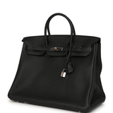 Pre-owned Hermes Birkin 40 Black Togo Palladium Hardware - Thumbnail View 5