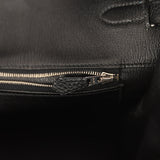 Pre-owned Hermes Birkin 40 Black Togo Palladium Hardware - Thumbnail View 9