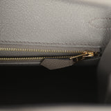 Hermes Birkin Sellier 25 Etain Epsom Gold Hardware - Thumbnail View 9