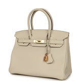 Hermes Birkin 30 Craie Togo Rose Gold Hardware - Thumbnail View 5