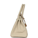 Hermes Birkin 30 Craie Togo Rose Gold Hardware - Thumbnail View 3