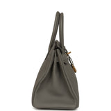 Hermes Birkin 30 Gris Meyer Togo Gold Hardware - Thumbnail View 3