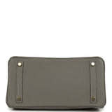 Hermes Birkin 30 Gris Meyer Togo Gold Hardware - Thumbnail View 6
