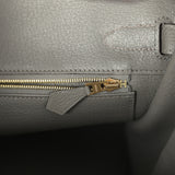 Hermes Birkin 30 Gris Meyer Togo Gold Hardware - Thumbnail View 9
