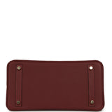 Hermes Birkin 30 Rouge H Togo Gold Hardware - Thumbnail View 6