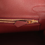 Hermes Birkin 30 Rouge H Togo Gold Hardware - Thumbnail View 9