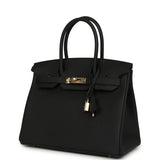 Hermes Birkin 30 Black Togo Permabrass Hardware - Thumbnail View 5