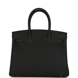 Hermes Birkin 30 Black Togo Permabrass Hardware - Thumbnail View 4