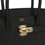 Hermes Birkin 30 Black Togo Permabrass Hardware - Thumbnail View 7
