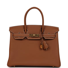 Hermes Birkin 30 Gold Togo Gold Hardware
