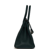Hermes Birkin 30 Vert Cypress Chevre Coromandel Palladium Hardware - Thumbnail View 3