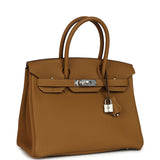 Hermes Birkin 30 Bronze Dore Togo Palladium Hardware - Thumbnail View 2