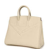 Hermes Birkin Shadow 25 Nata Swift Palladium Hardware - Thumbnail View 5