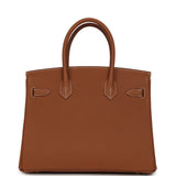 Hermes Birkin 30 Gold Togo Gold Hardware - Thumbnail View 4