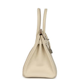 Hermes Birkin 30 Craie Epsom Palladium Hardware - Thumbnail View 3