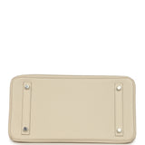 Hermes Birkin 30 Craie Epsom Palladium Hardware - Thumbnail View 6