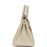 Hermes Birkin 25 Craie Togo Gold Hardware - Thumbnail View 3