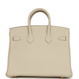 Hermes Birkin 25 Craie Togo Gold Hardware - Thumbnail View 4