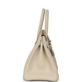 Hermes Birkin 30 Craie Togo Palladium Hardware - Thumbnail View 3