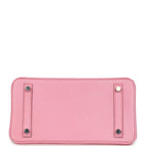 Hermes Birkin 25 Bubblegum Ostrich Boreal Palladium Hardware - Thumbnail View 6