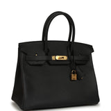 Hermes Birkin 30 Black Epsom Gold Hardware Payment 2 for JJ only - Thumbnail View 2
