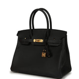 Hermes Birkin 30 Black Epsom Gold Hardware Payment 2 for JJ only - Thumbnail View 5