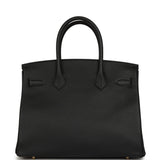 Hermes Birkin 30 Black Epsom Gold Hardware Payment 2 for JJ only - Thumbnail View 4