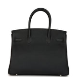 Hermes Birkin 30 Black Togo Palladium Hardware - Thumbnail View 4