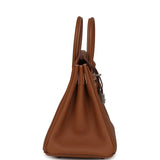 Hermes Birkin 25 Gold Togo Palladium Hardware - Thumbnail View 3
