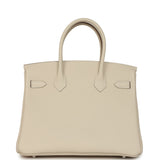 Hermes Birkin 30 Craie Togo Palladium Hardware - Thumbnail View 4