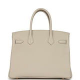 Hermes Birkin 30 Beton Togo Gold Hardware - Thumbnail View 4