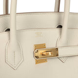 Hermes Birkin 30 Beton Togo Gold Hardware - Thumbnail View 7