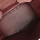 Pre-owned Hermes Birkin 35 Rouge Sellier Togo Gold Hardware - Thumbnail View 8