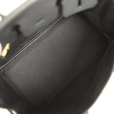 Hermes Birkin 25 Black Togo Gold Hardware - Thumbnail View 8