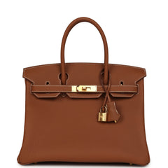 Hermes Birkin 30 Gold Togo Gold Hardware