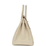 Hermes Birkin 35 Craie Togo Gold Hardware - Thumbnail View 3