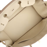 Hermes Birkin 35 Craie Togo Gold Hardware - Thumbnail View 8