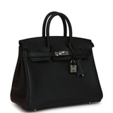 Hermes Birkin 25 Black Togo Palladium Hardware - Thumbnail View 2