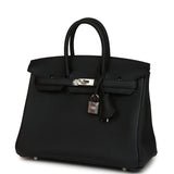 Hermes Birkin 25 Black Togo Palladium Hardware - Thumbnail View 5